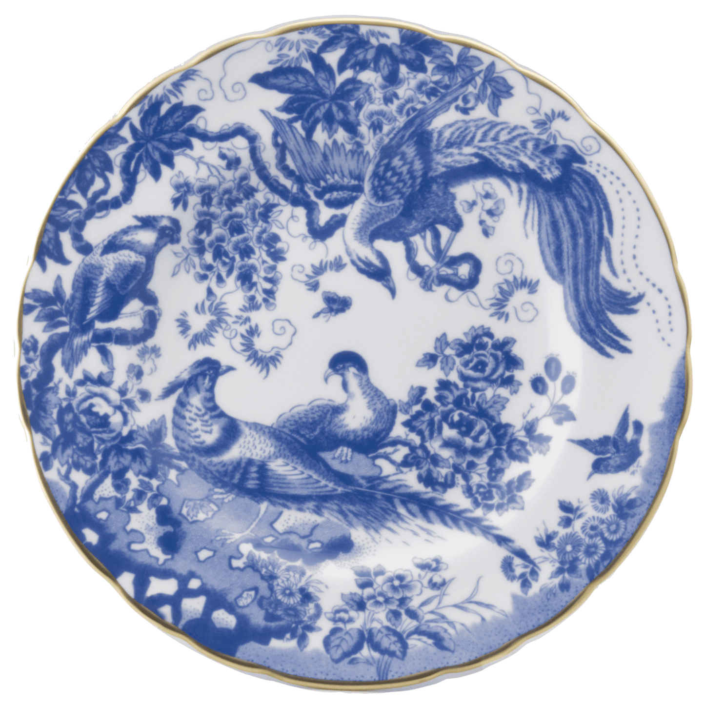 Royal Crown Derby Aves Blue Side Plate (16cm) – official product image