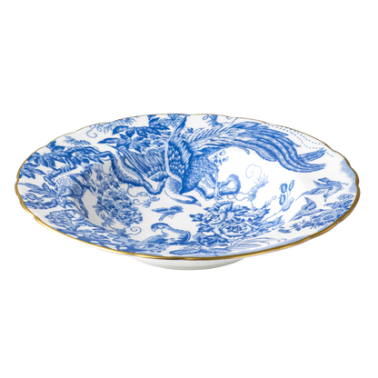 Royal Crown Derby Aves Blue Rim Soup Bowl (21cm) – official product image