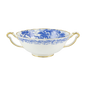 Royal Crown Derby Aves Blue Cream Soup Saucer (16cm) – official product image