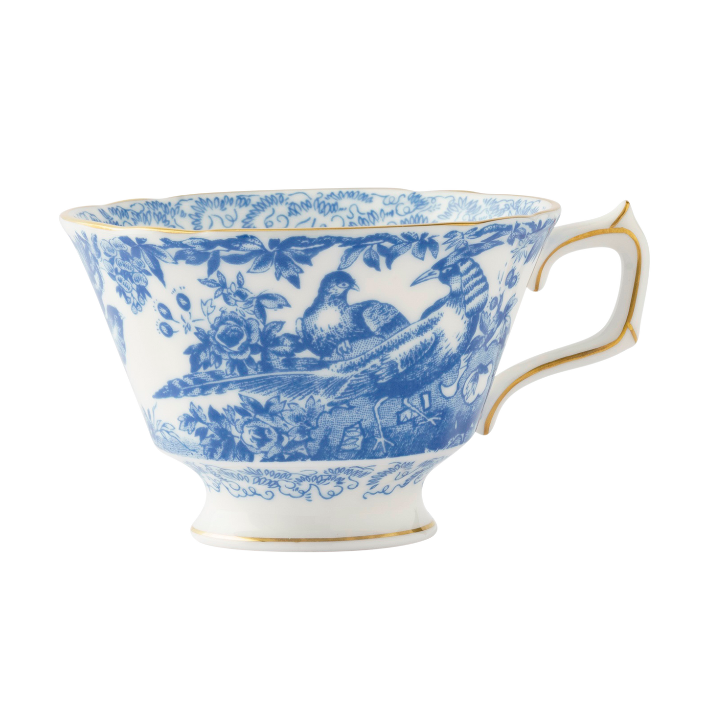 Royal Crown Derby Aves Blue Teacup (220ml) – official product image