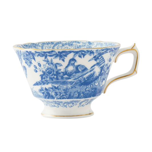 Royal Crown Derby Aves Blue Teacup (220ml) – official product image