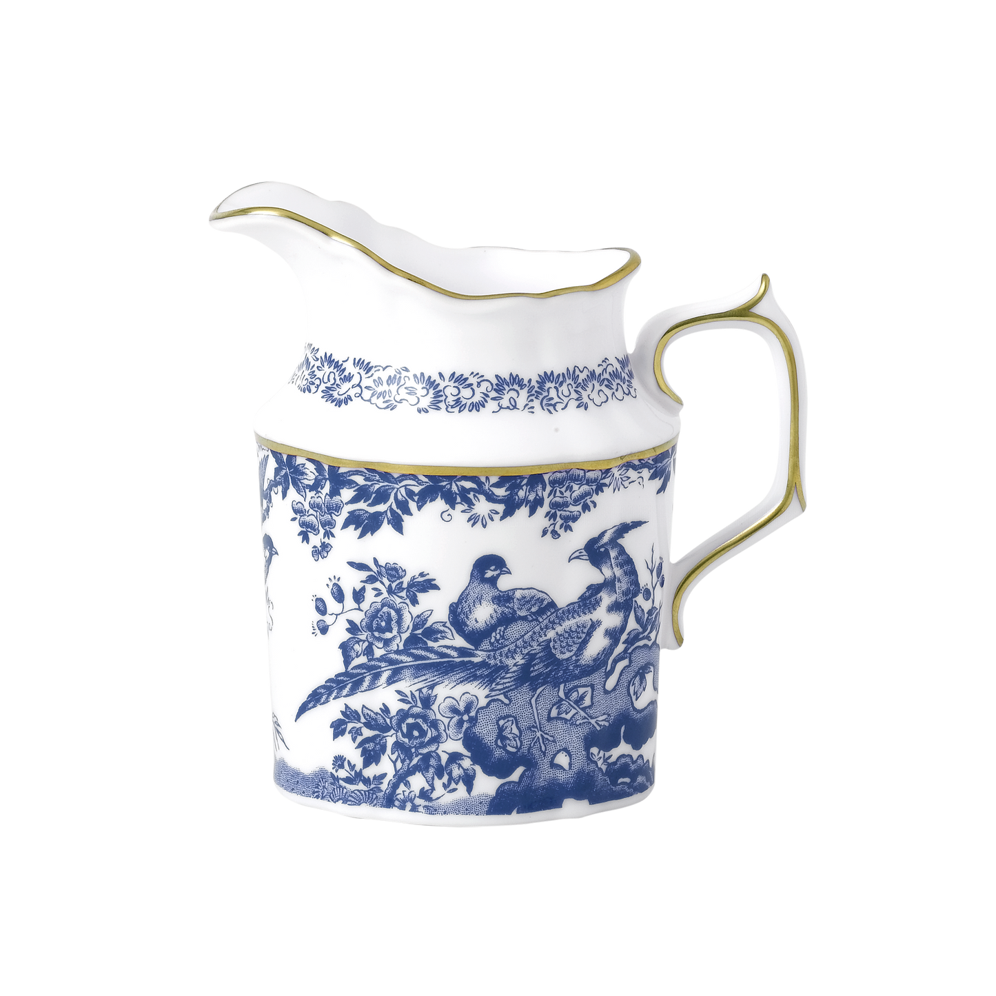 Royal Crown Derby Aves Blue Cream Jug (280ml) – official product image