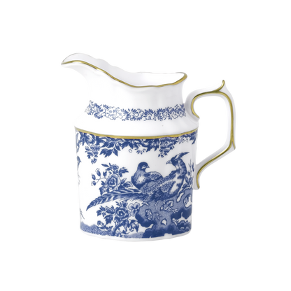 Royal Crown Derby Aves Blue Cream Jug (280ml) – official product image