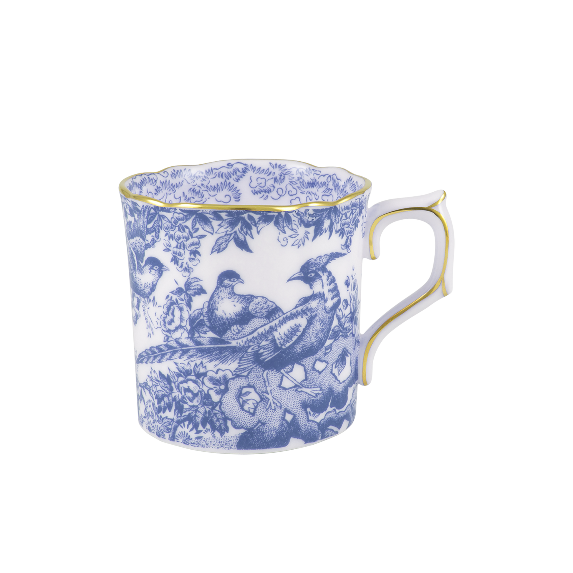 Royal Crown Derby Aves Blue Coffee Cup (85ml) – official product image