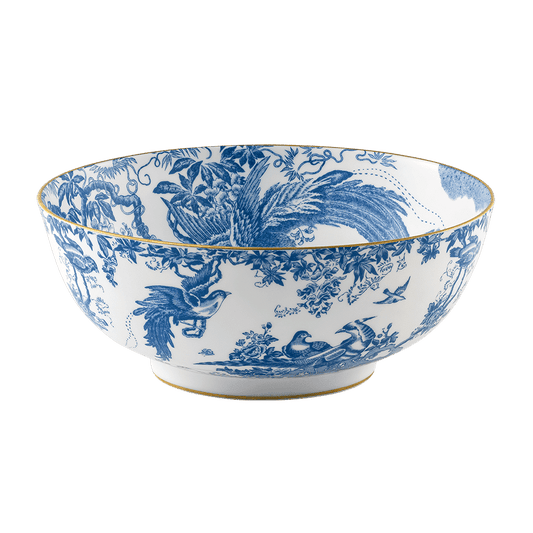 Royal Crown Derby Aves Blue Salad Bowl (2000ml) – official product image