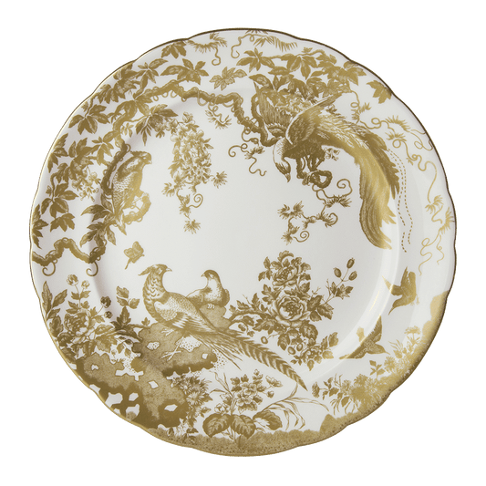 Royal Crown Derby Aves Gold Soup Tureen Stand (35cm) – official product image