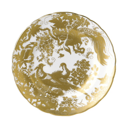 Royal Crown Derby Aves Gold Salad Plate Boxed (21cm) – official product image