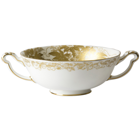 Royal Crown Derby Aves Gold Cream Soup Cup (340ml) – official product image