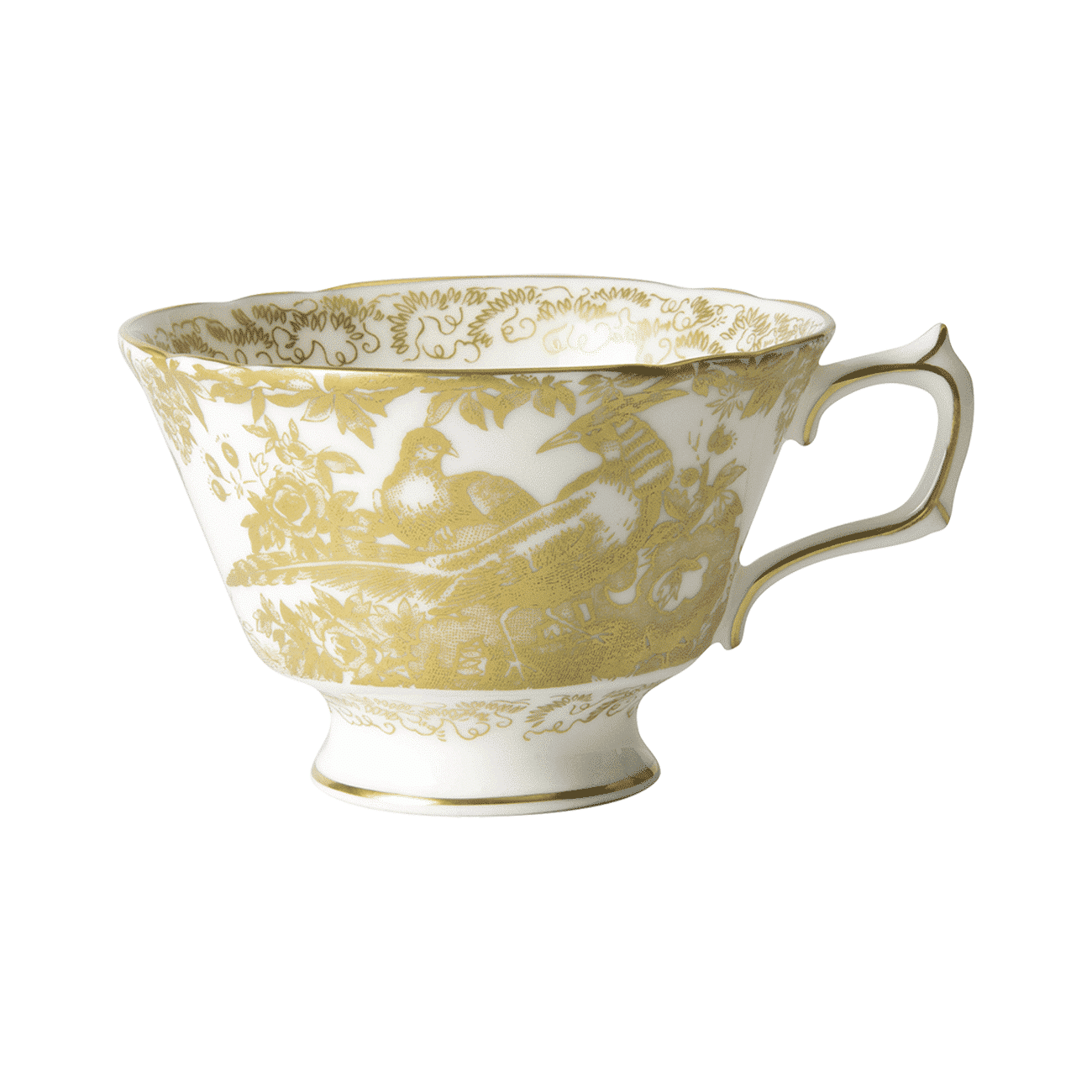 Royal Crown Derby Aves Gold Teacup (220ml) – official product image