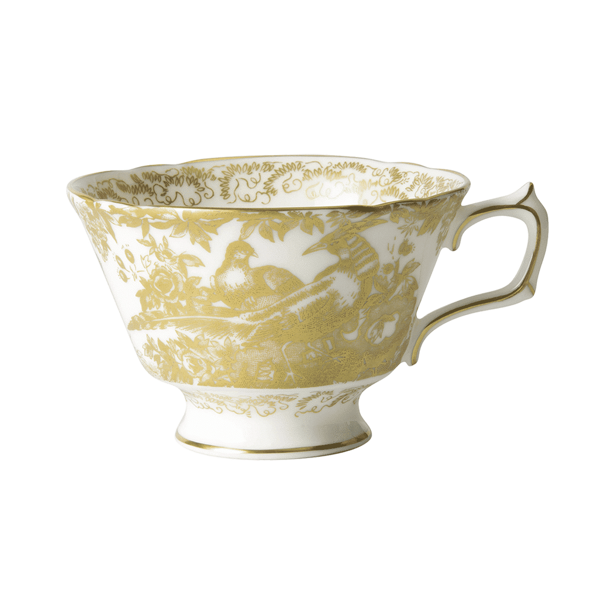 Royal Crown Derby Aves Gold Teacup (220ml) – official product image