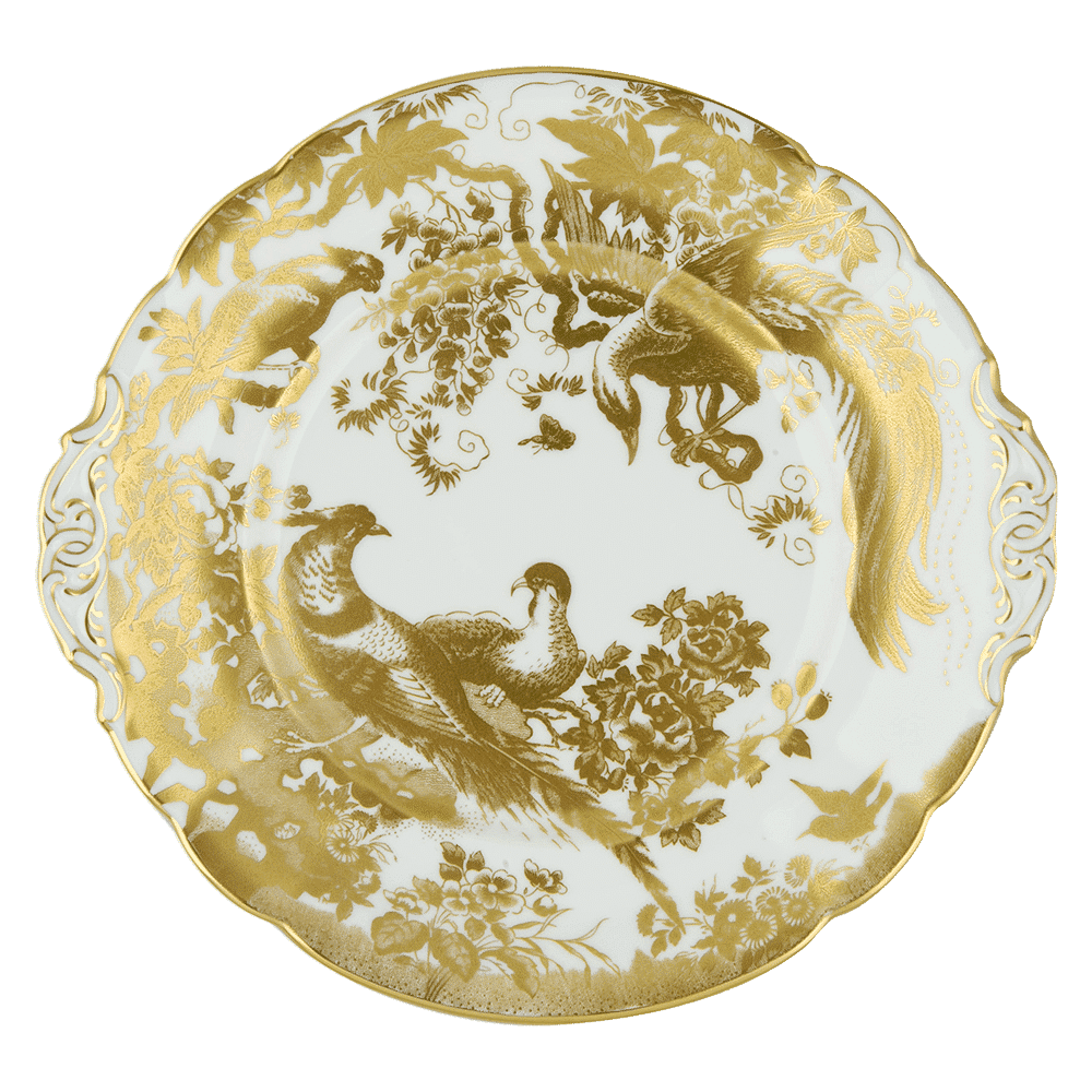 Royal Crown Derby Aves Gold Bread and Butter Plate (25cm) – official product image