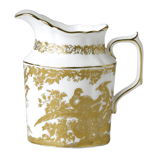 Royal Crown Derby Aves Gold Cream Jug (280ml) – official product image