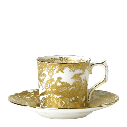 Royal Crown Derby Aves Gold Coffee Saucer (12cm) – official product image