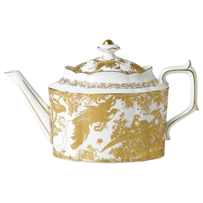 Royal Crown Derby Aves Gold Teapot (1650ml) – official product image