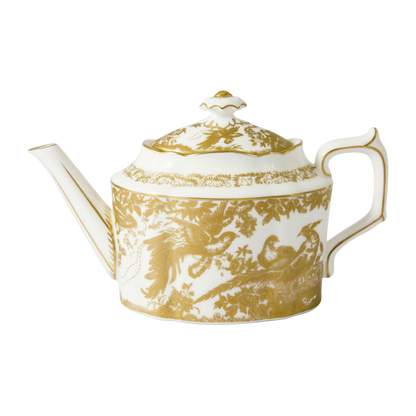 Royal Crown Derby Aves Gold Teapot (480ml) – official product image