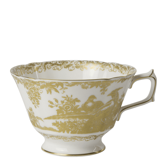 Royal Crown Derby Aves Gold Breakfast Cup (340ml) – official product image