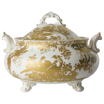 Royal Crown Derby Aves Gold Soup Tureen (3700ml) – official product image