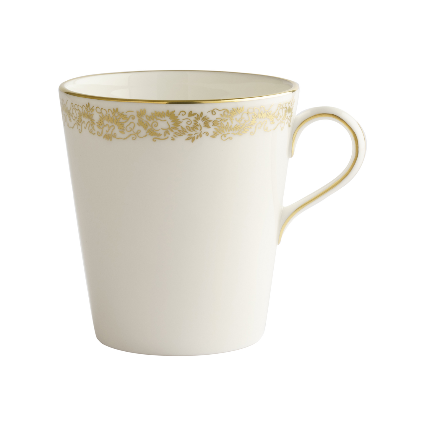 Royal Crown Derby Aves Gold Narrow Band Mug (300ml) – official product image