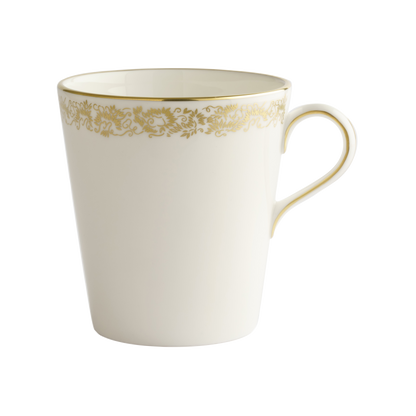 Royal Crown Derby Aves Gold Narrow Band Mug (300ml) – official product image