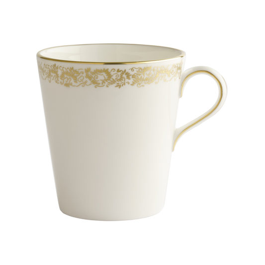 Royal Crown Derby Aves Gold Narrow Band Mug (300ml) – official product image