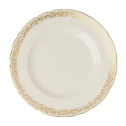 Royal Crown Derby Aves Gold Narrow Band Salad Plate (21cm) – official product image