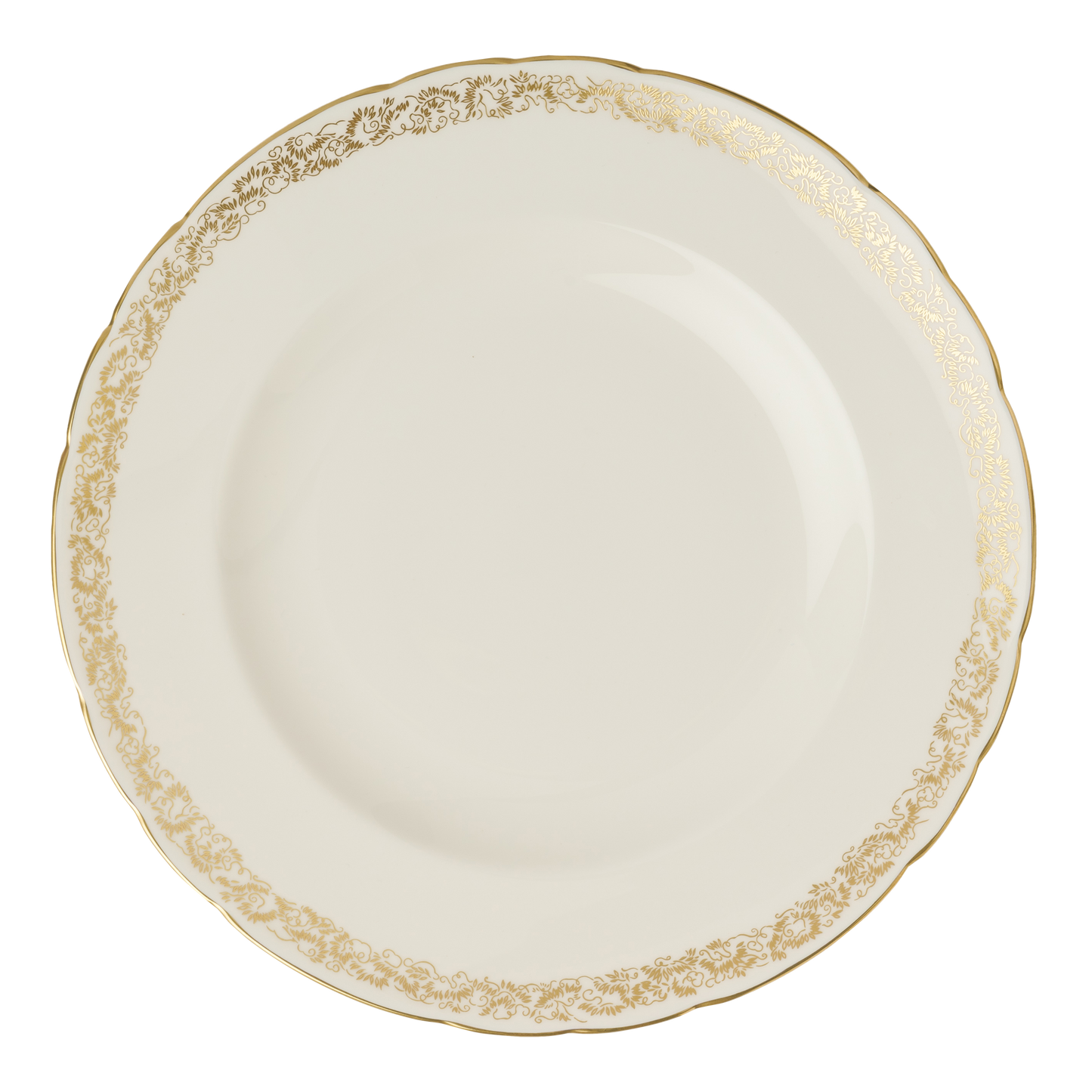 Royal Crown Derby Aves Gold Narrow Band Dinner Plate (27cm) – official product image