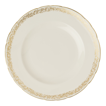Royal Crown Derby Aves Gold Narrow Band Dinner Plate (27cm) – official product image