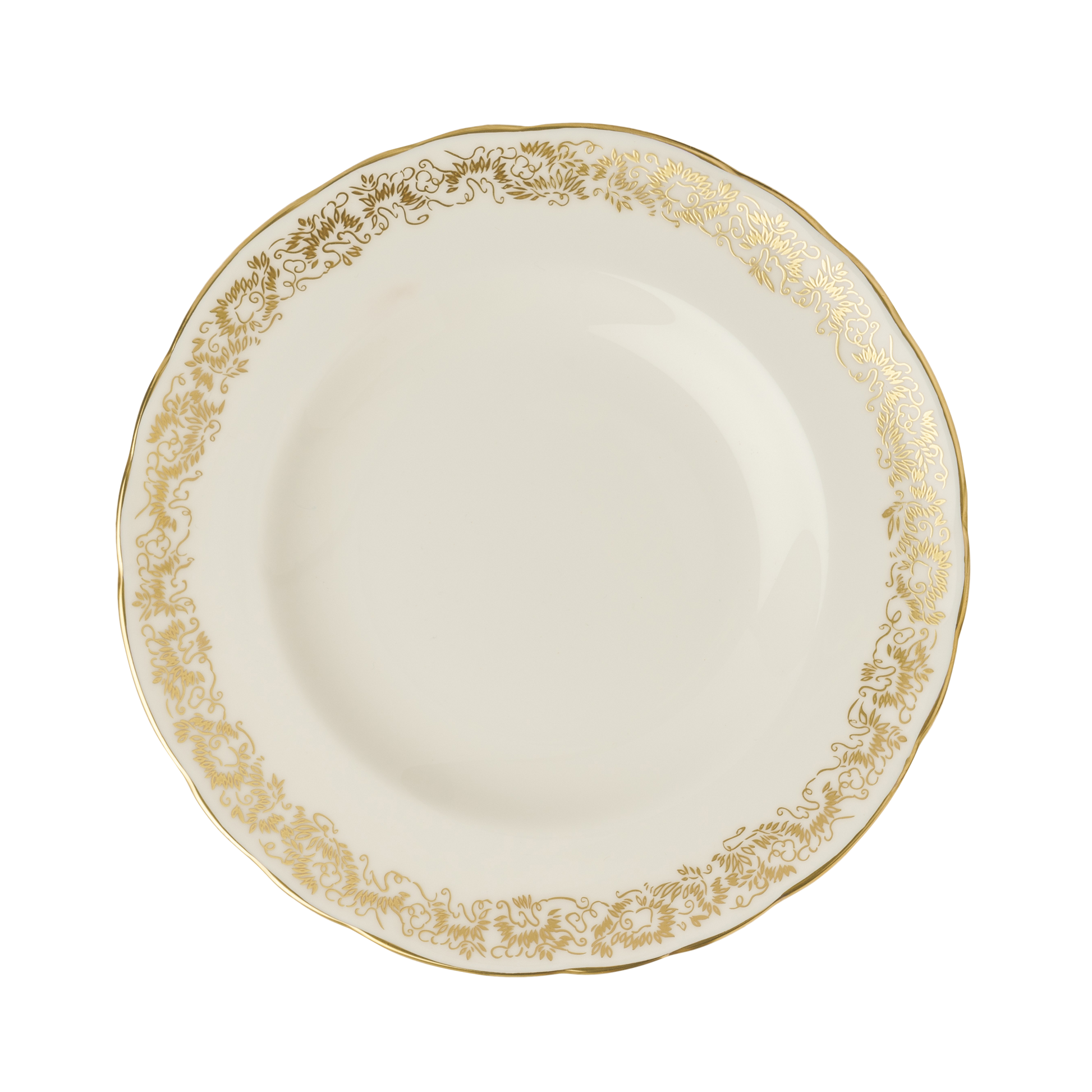 Royal Crown Derby Aves Gold Narrow Band Side Plate (16cm) – official product image