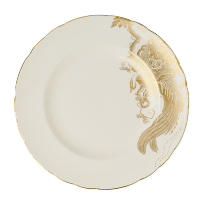 Royal Crown Derby Aves Gold Motif Salad Plate (21cm) – official product image