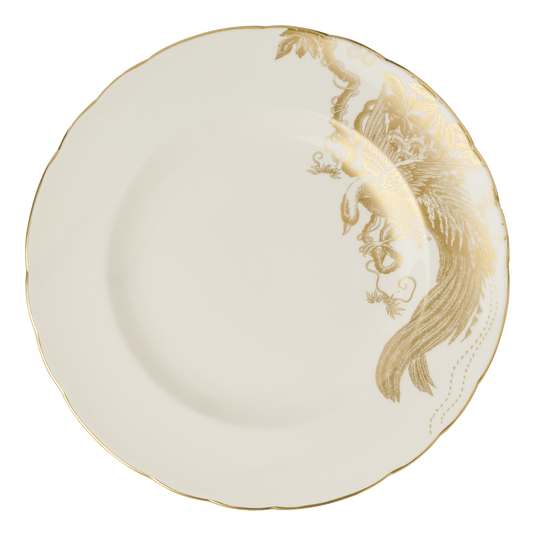 Royal Crown Derby Aves Gold Motif Dinner Plate (27cm) – official product image