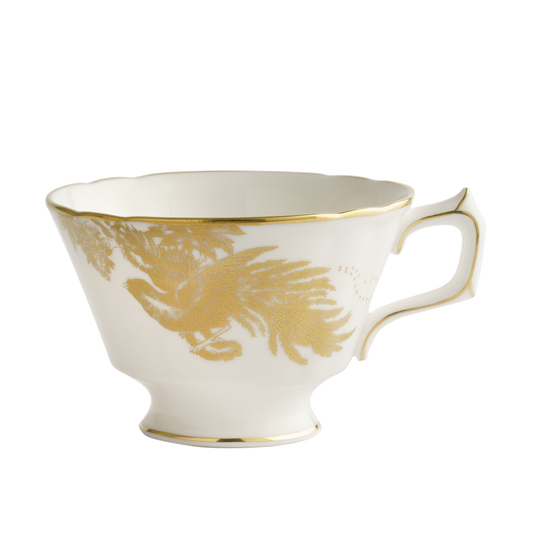 Royal Crown Derby Aves Gold Motif Teacup (220ml) – official product image