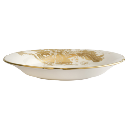 Royal Crown Derby Aves Gold Motif Tea Saucer (14cm) – official product image