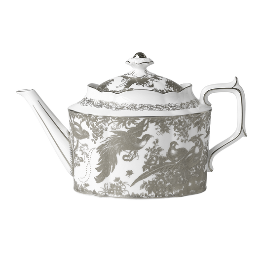 Royal Crown Derby Aves Palladium Teapot (1650ml) – official product image