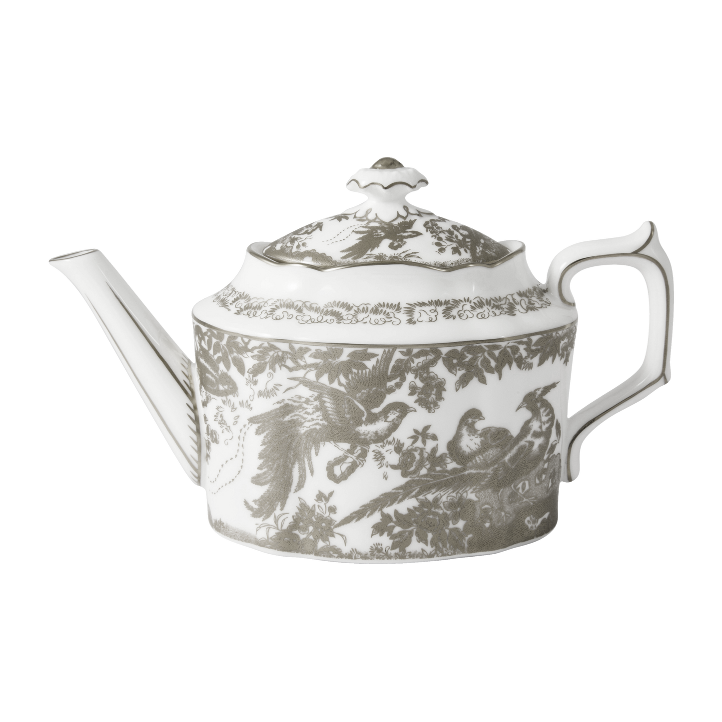 Royal Crown Derby Aves Palladium Teapot (480ml) – official product image