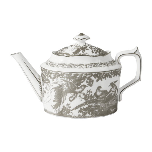 Royal Crown Derby Aves Palladium Teapot (480ml) – official product image