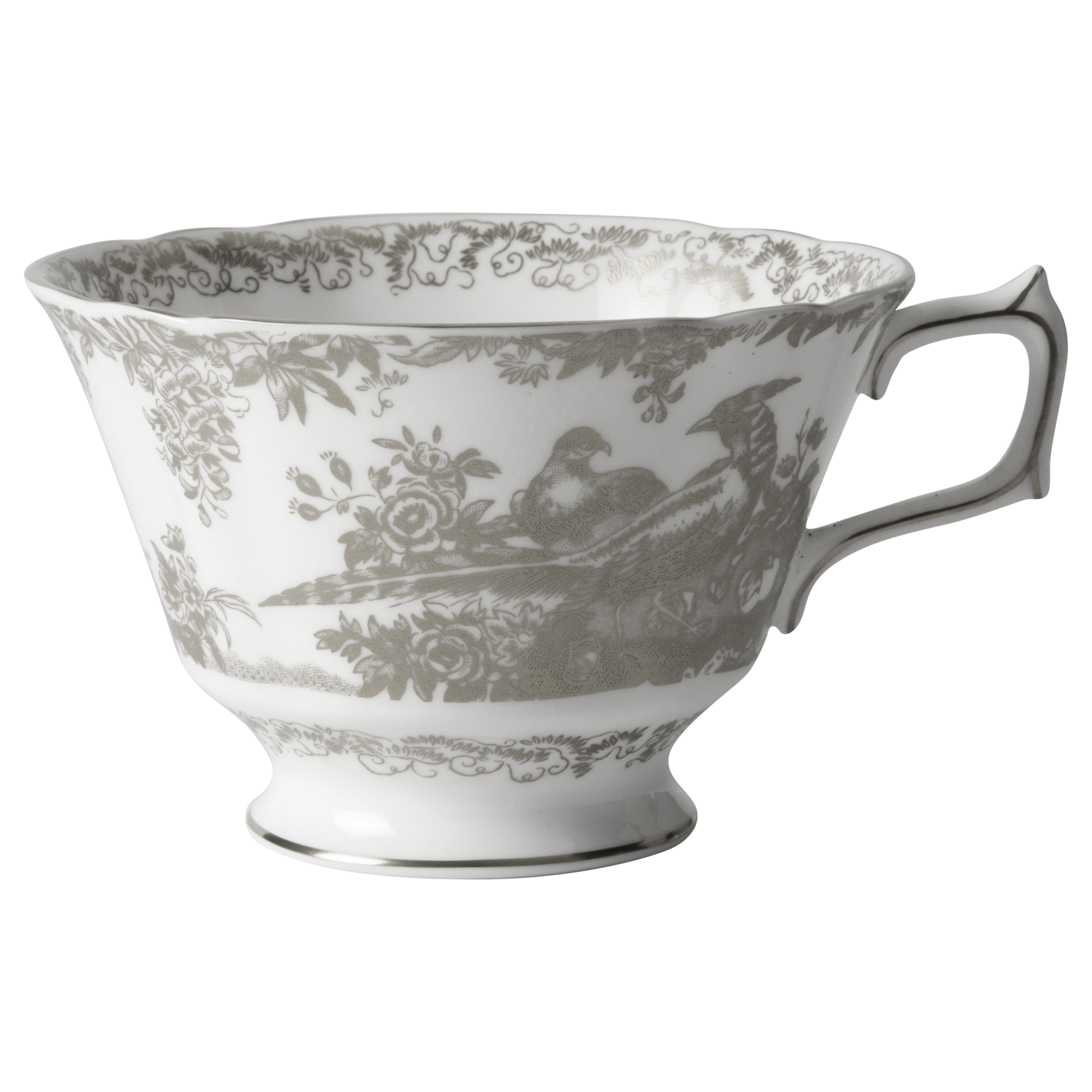 Royal Crown Derby Aves Palladium Breakfast Cup (340ml) – official product image