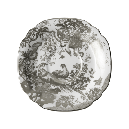 Royal Crown Derby Aves Palladium Breakfast Saucer (16cm) – official product image