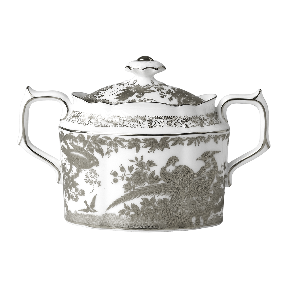 Royal Crown Derby Aves Palladium Covered Sugar (310ml) – official product image