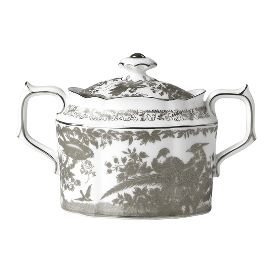 Royal Crown Derby Aves Palladium Covered Sugar (310ml) – official product image