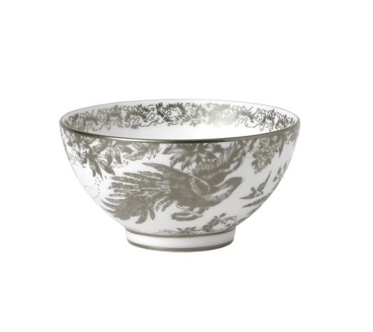 Royal Crown Derby Aves Palladium Rice Bowl (11.5cm) – official product image