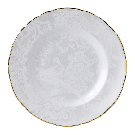 Royal Crown Derby Aves Pearl Salad Plate (21cm) – official product image