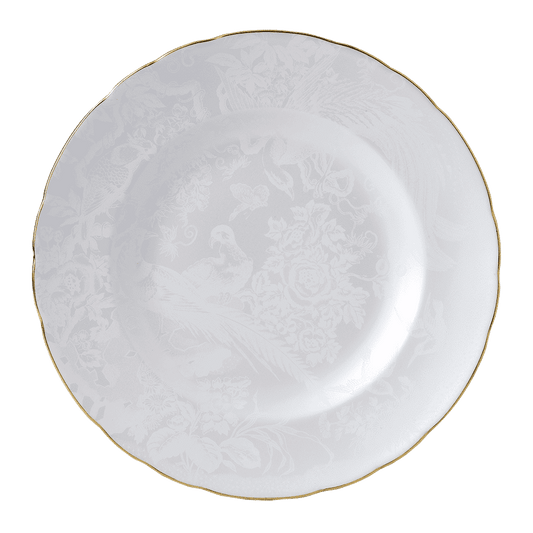 Royal Crown Derby Aves Pearl Dinner Plate (27cm) – official product image