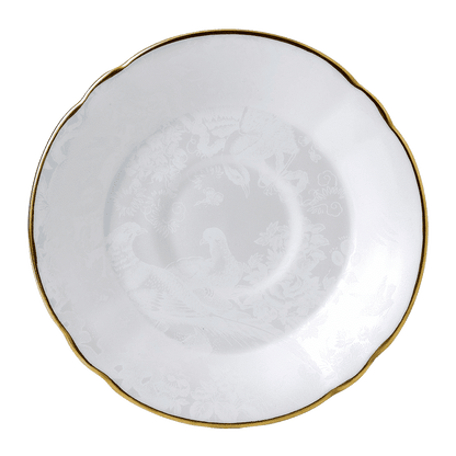 Royal Crown Derby Aves Pearl Tea Saucer (14cm) – official product image