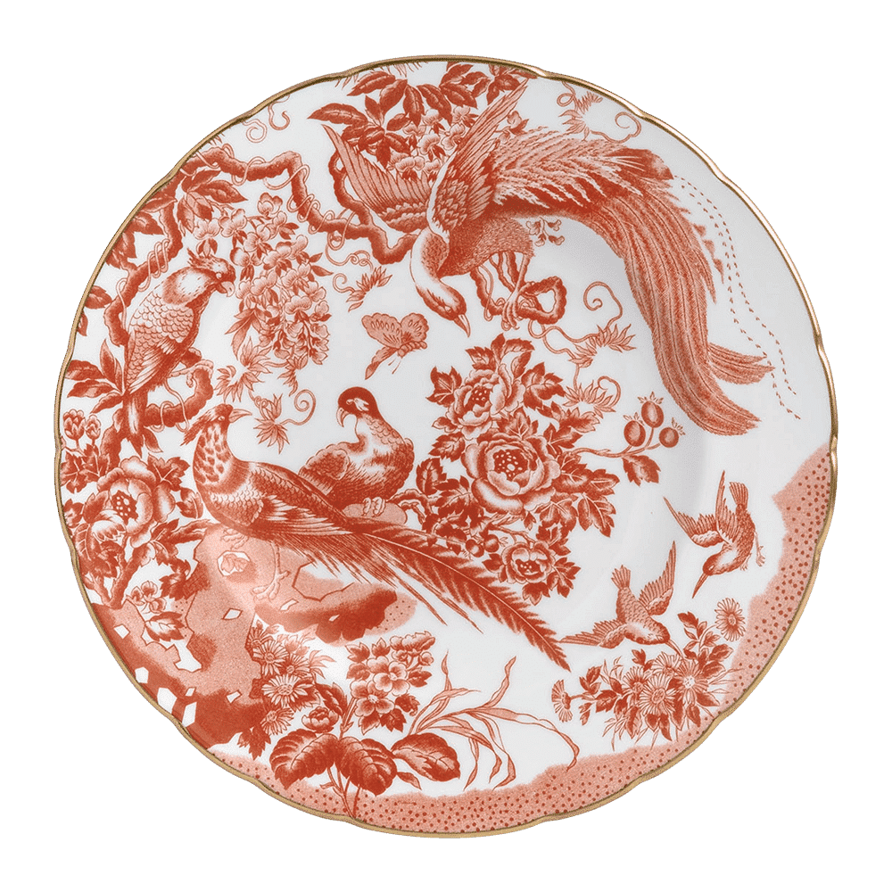 Royal Crown Derby Aves Red Dinner Plate (27cm) – official product image