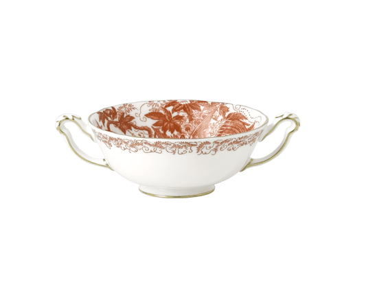 Royal Crown Derby Aves Red Cream Soup Cup (340ml) – official product image