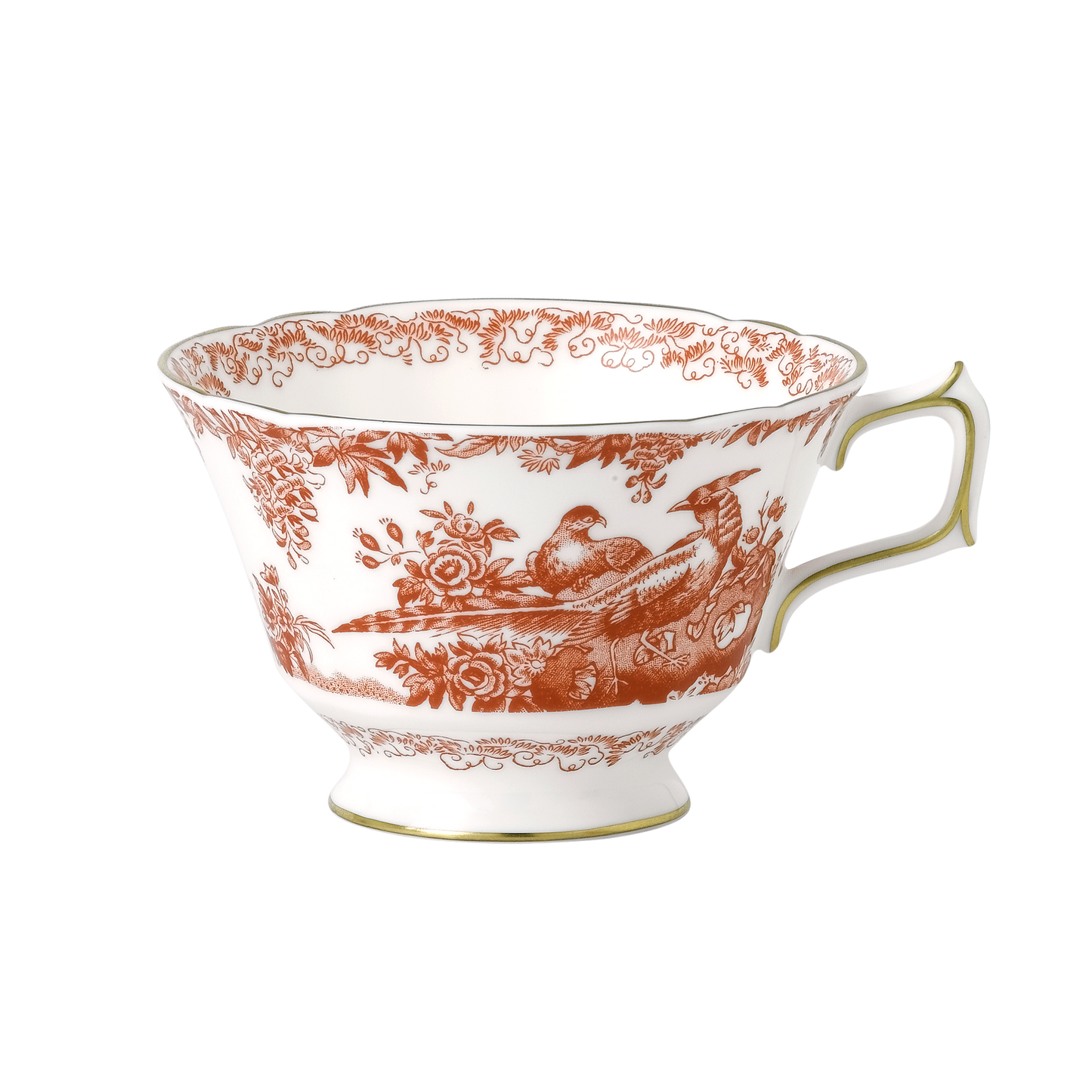 Royal Crown Derby Aves Red Teacup (220ml) – official product image