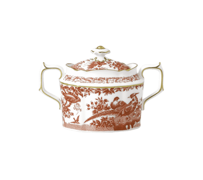 Royal Crown Derby Aves Red Covered Sugar (310ml) – official product image
