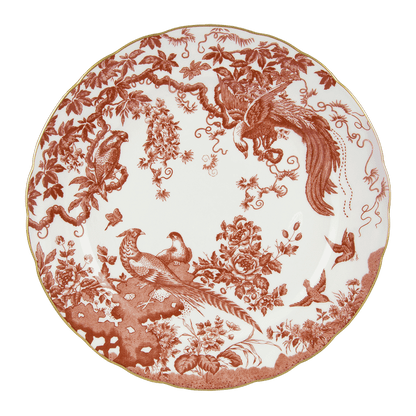 Royal Crown Derby Aves Red Chop Dish (35cm) – official product image