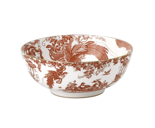 Royal Crown Derby Aves Red Salad Bowl (2000ml) – official product image
