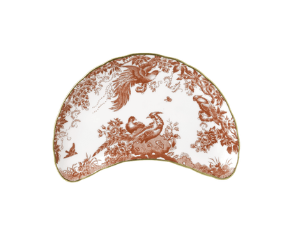 Royal Crown Derby Aves Red Crescent Salad Plate (22cm) – official product image
